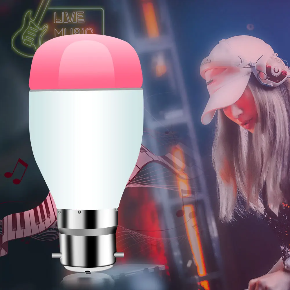 2019 Classic European 7W Smart Home Google Voice Phone APP Remote Control Energy Saving RGB+White Dimming WIFI Light Bulb LED