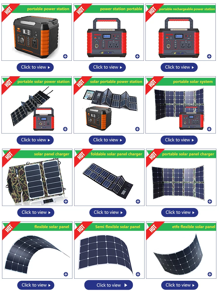 High density 500w 600w 1000w portable home solar power system