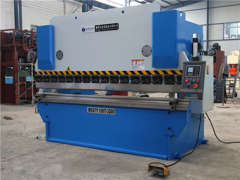 Heavy Duty Manual Sheet Metal Folding Machine Price Wc67y100tx3200