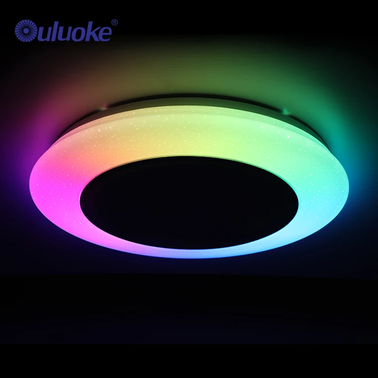 smart led ceiling lights for living room bluetooth music ceiling light surface mounting