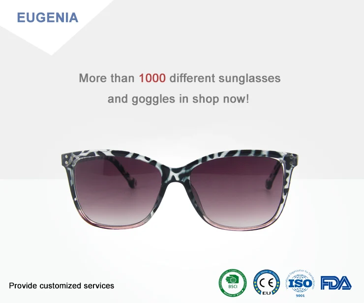 EUGENIA 2019 Lentes De Sol Custom Logo Oem Pinhole New Arrivals Handmade Sunglasses For Women