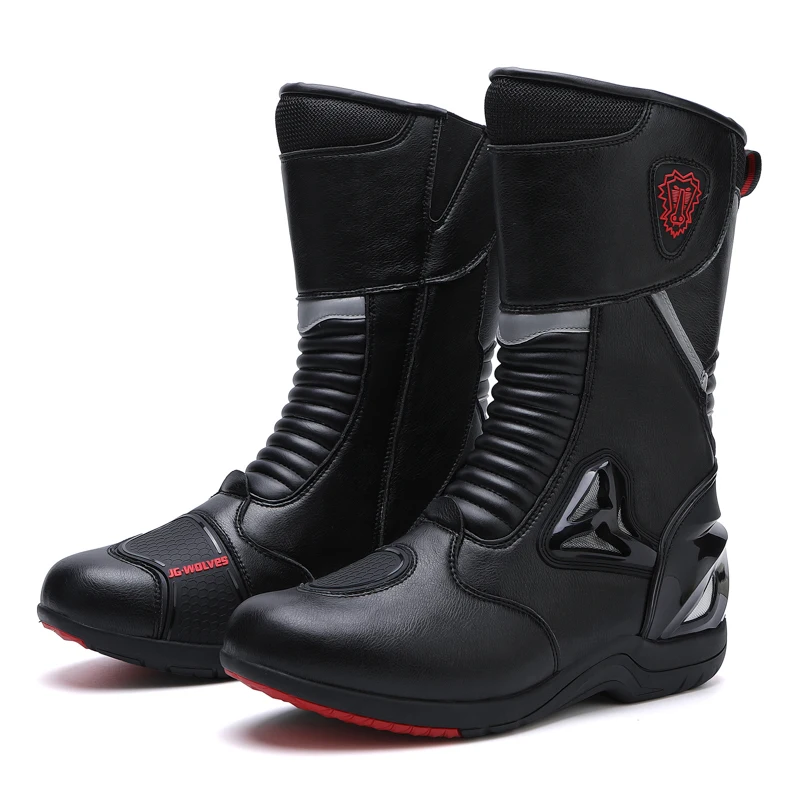 Online Trifecta Leather Motorbike racing shoes, Men's Racing boots, Men's Riding shoes, Pure leather Handmade.