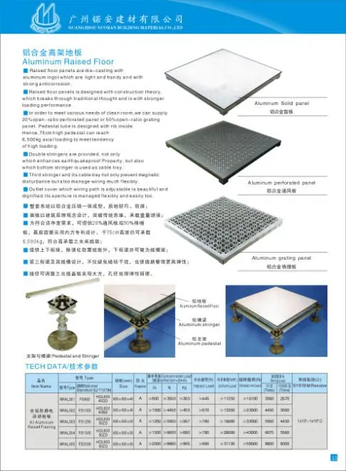 Aluminum Raised Floor