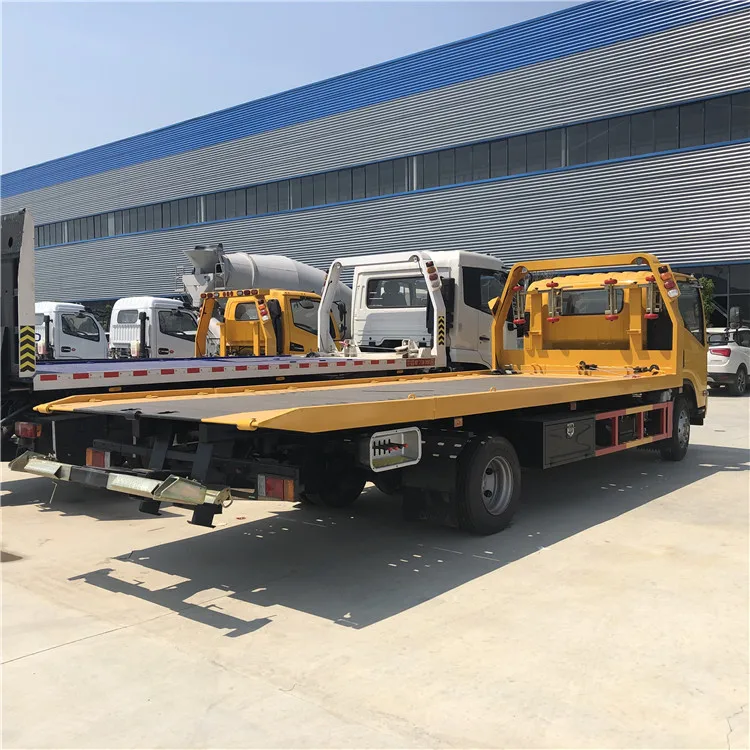 6 Tons Japan Brand 4x2 Flatbed Tow Truck - Buy Flatbed Tow Truck ...