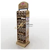 Metal Wire Snack Rack Hook Display Wire Olives Pickles Relishes Display Stand For Supermarket Retail Store