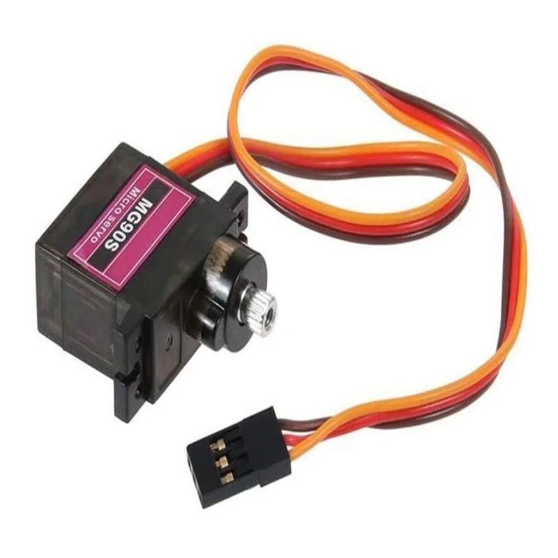 1Set MG90S 360° Micro Metal Gear Servo For RC Plane Helicopter Boat Ca.J 