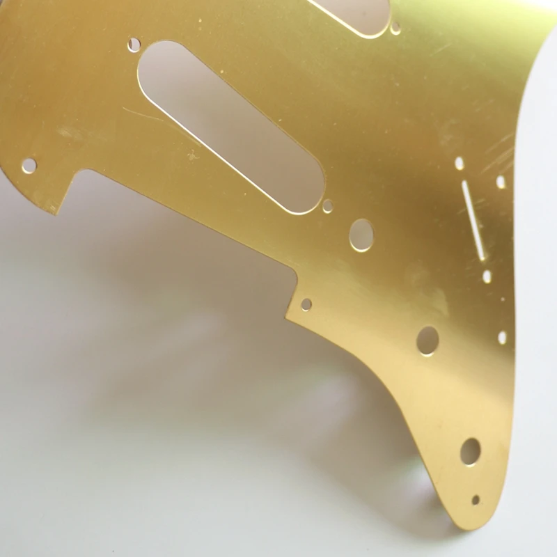 Sss Solid Brass Material Electric Guitar Pickguard For Strat Guitar