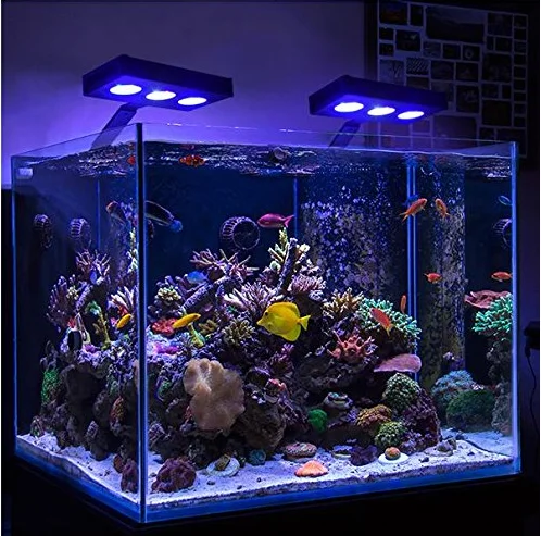 New Fish Mini Tank Air Bubble Increase Oxygen dimmable aquarium in lightings
