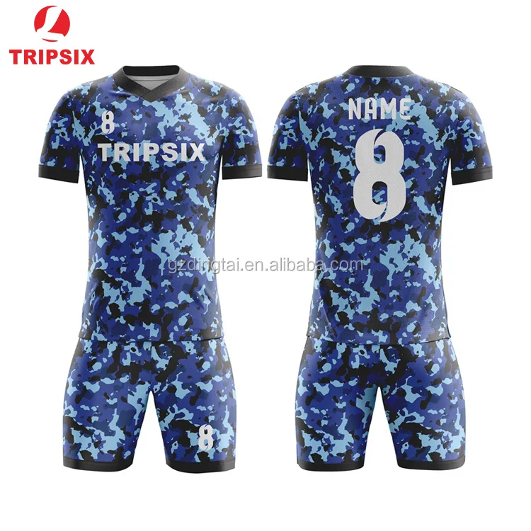 Sublimation Polyester Custom Thai Quality Soccer Jersey