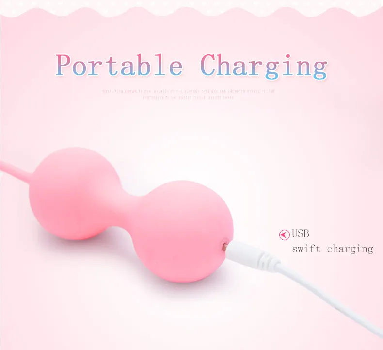 Sex Toy Exercise Urinary Incontinence Chinese Silicone Kegel Ball Make Vaginal Tight Vibrator