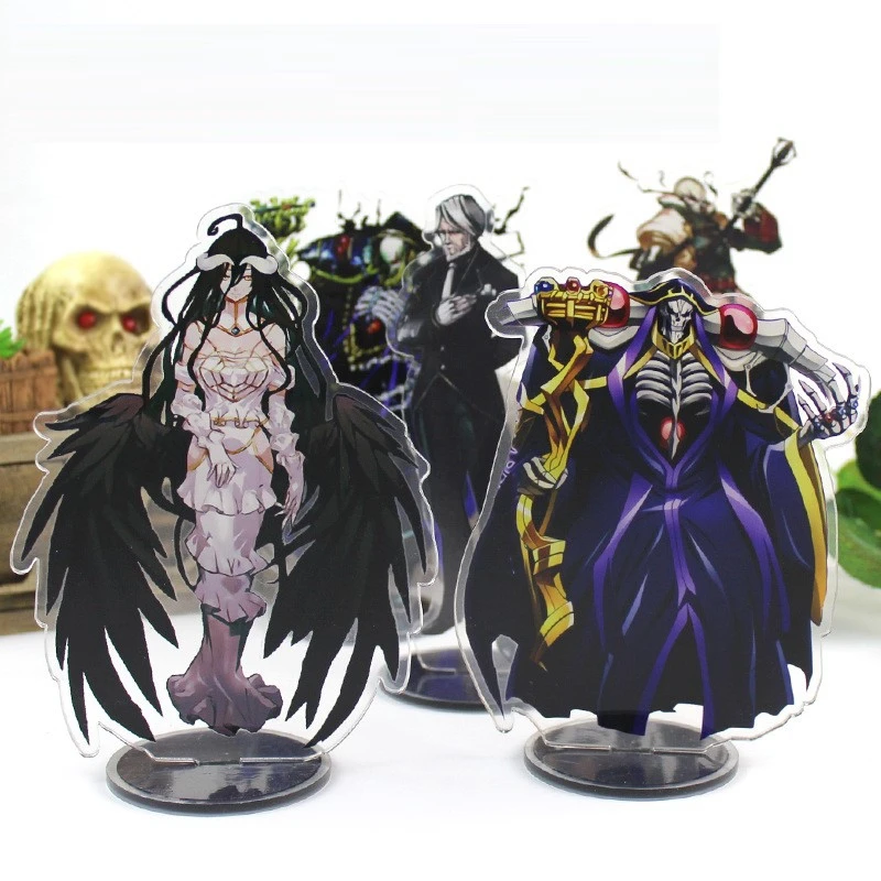 Factory Wholesale Cute Girl Ornaments Characters Anime Overlord Acrylic  Stand Card - Buy Overlord Stand,Anime Stand,Acrylic Stand Card Product on  