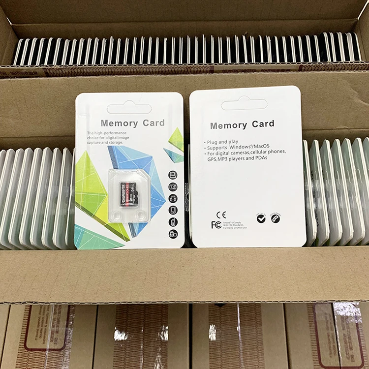 Ceamere Red Stripe 64GB Micro Flash Memory SD Cards Support 4K Carte Memoire 8GB 16GB 32GB 128GB 256GB Card 64GB Micro TF SD