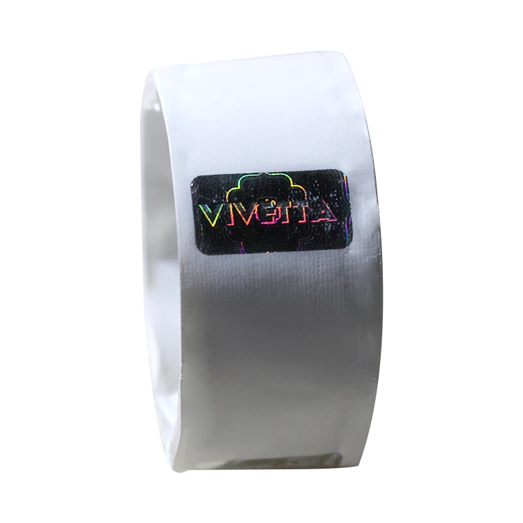 Custom LOGO sticker hot stamping security holographic tape label printing