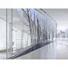 4+1.52+4 mm laminated low iron glass with digital printed PVB Interlayer (similar to Dupont)