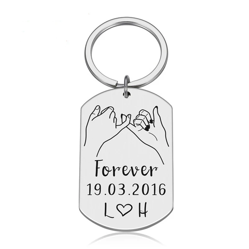 Custom Key Chain Couples Boyfriend 
