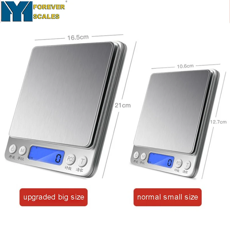 Accurate Kitchen Digital Scales - Forever Scale 1g Precision
