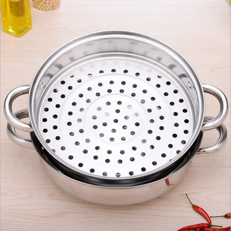 Capsuled Bottom Stainless Steel Siopao Steamer Three Layers Steamer Pot ...