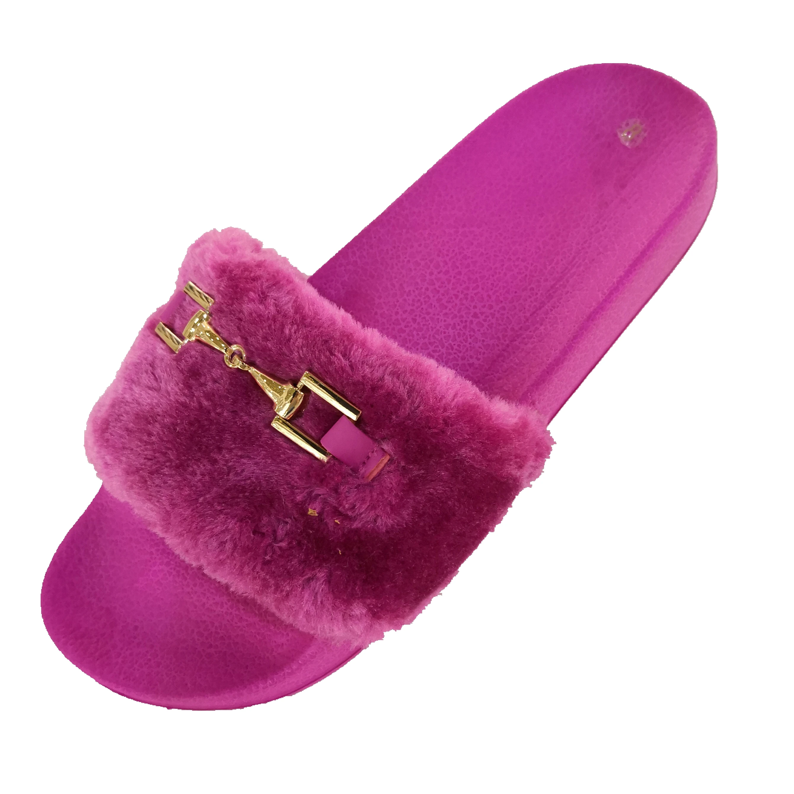 Buy Womens Sandals Flat Casual,Faux Fur 