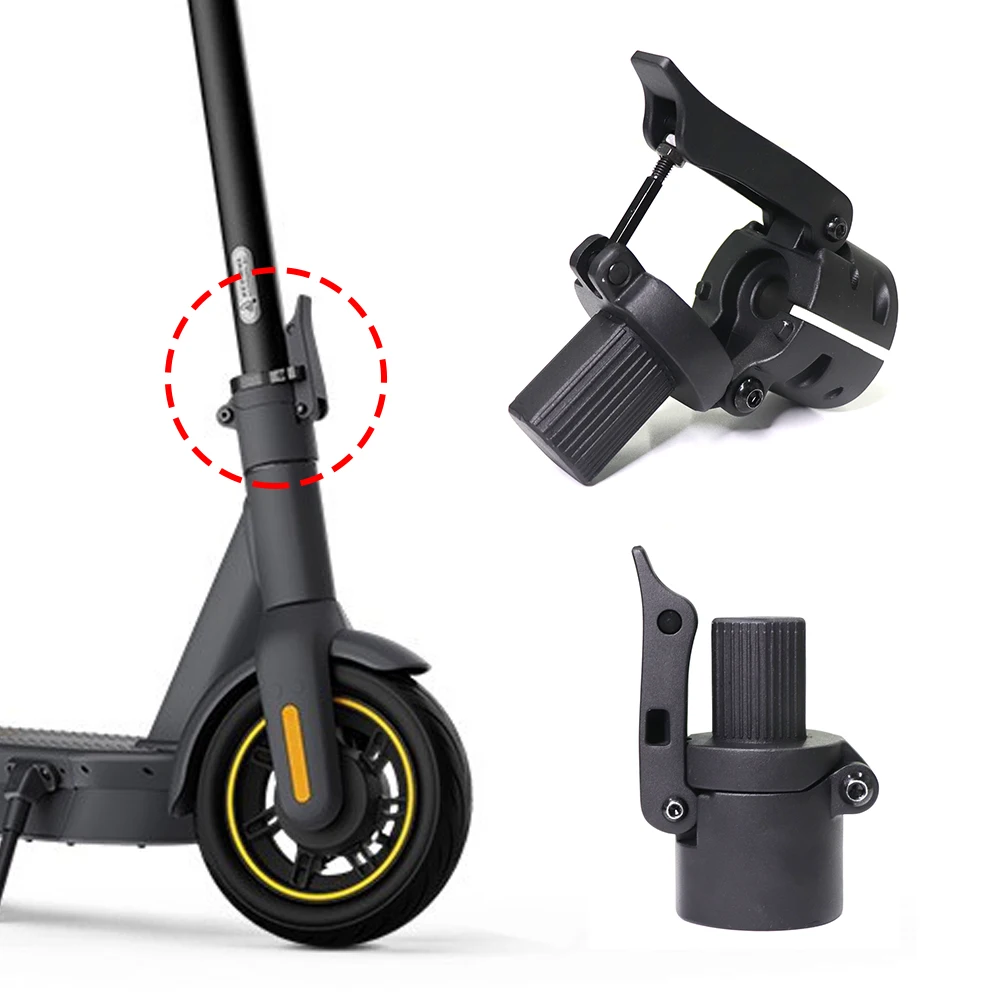 VGEBY Scooter Folding Pole Base Electric Scooter Folding Hook Folder Replacement Spare Parts Fit for Ninebot 9 MAX G30 Electric Scooter 