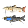 Hot Sale Artificial Electronic Fishing Bait, Automatic Hard Plastic Multi Jointed Swim Bait