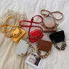 2019 Chic cute girls snake leather handbag little girls PU fashion purse nice quality child handbag