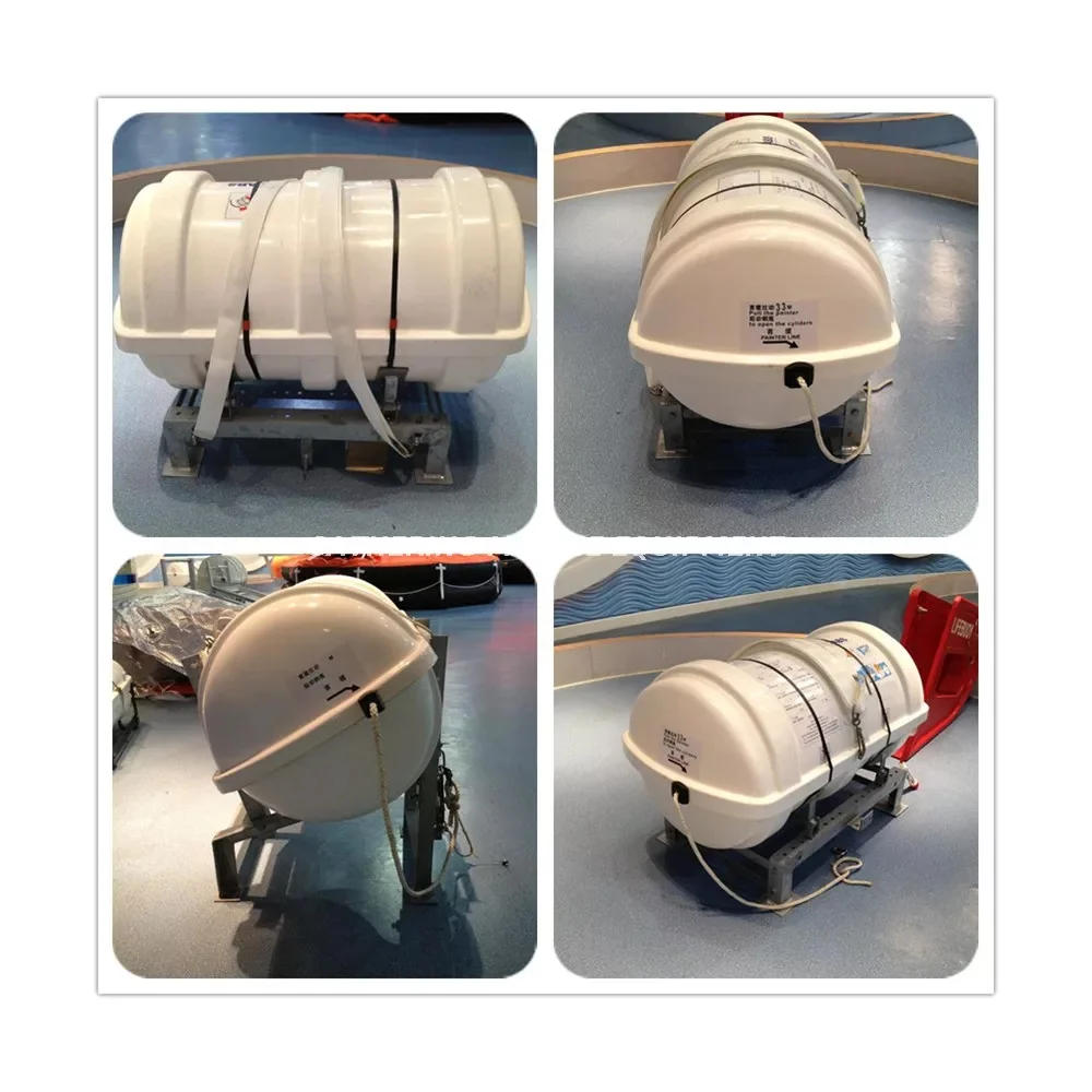 Commercial Life Raft In Fiberglass Container With Double Tube ...