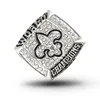 Wholesale Customized 2009 American Football New Orleans Saints Championship Glitter Ring