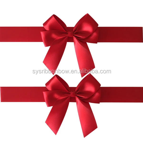 Wholesale big red holiday various velvet ribbon bows