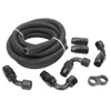 Auto Racing Parts An Fitting An6 An8 An10 Aluminum Oil Cooler Hose Fittings Straight 45deg 90deg 180deg