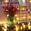 Battery Operated Frosted White Ball Fairy string Light
