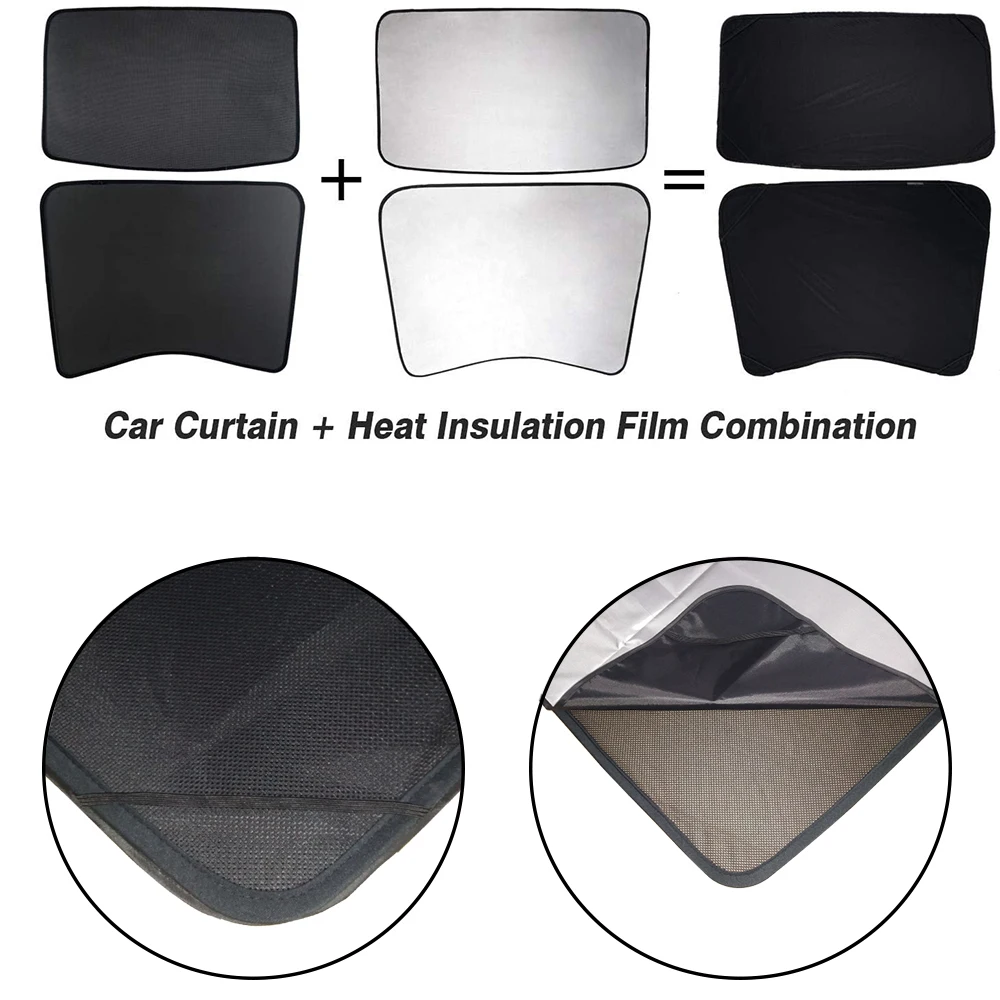 2021 New Model 3 Car Sunshade Sun Roof Sunshade For Refresh Tesla Model