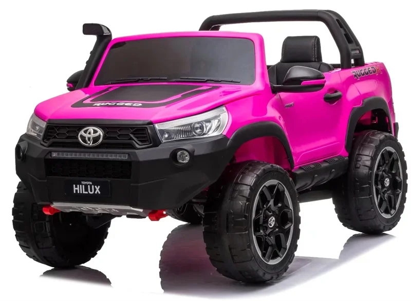 24v Kids Electric Car 2 Seater Ride On Car Toyota Hilux Remote Control