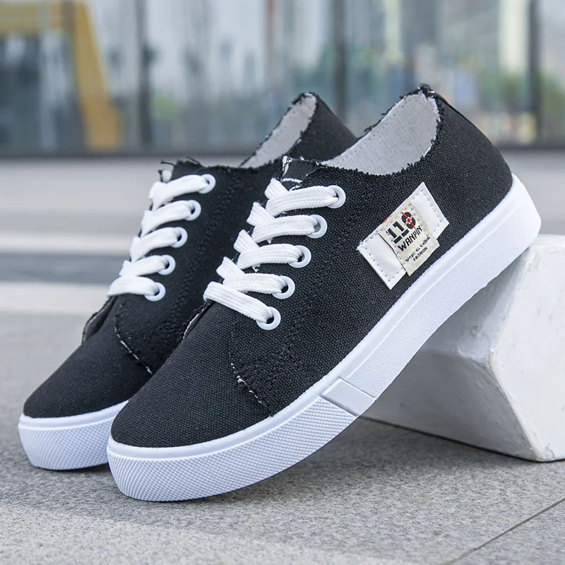 Simple Solid Canvas Shoes 