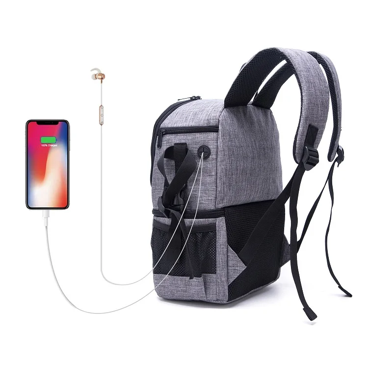 Casual Waterproof Nylon Multifunction Outdoor Hiking DSLR Camera Bag Backpack