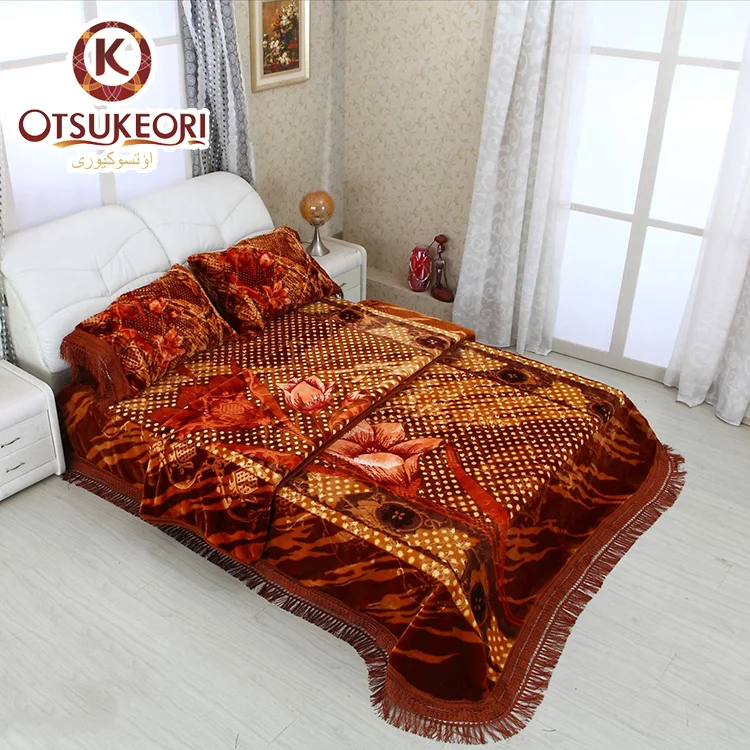 Otsukeori Wholesale Raschel Blankets 220x240cm Made In China Quality