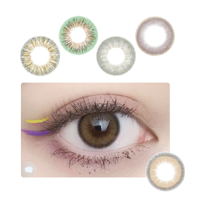 Wholesale Cosmetic Contact Lenses Solution Coloured Contact Lenses Contact Lenses Korea Buy