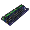 Razeak OEM Metal housing RGB mechanical Keyboard 87keys customized software