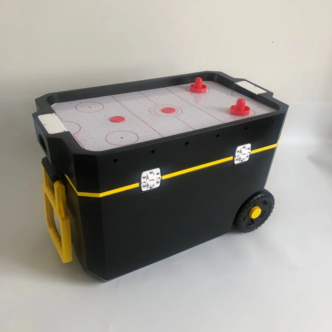 Hs Wheeled Cooler Box With Game Table For Camping Trips,Tailgating