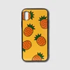 Custom Printed Pineapple Scratch Resistant Electroplated Glass Mobail Phone Case for Oppo Reno Z K3 A9x A9 5G 10x zoom A1k A7