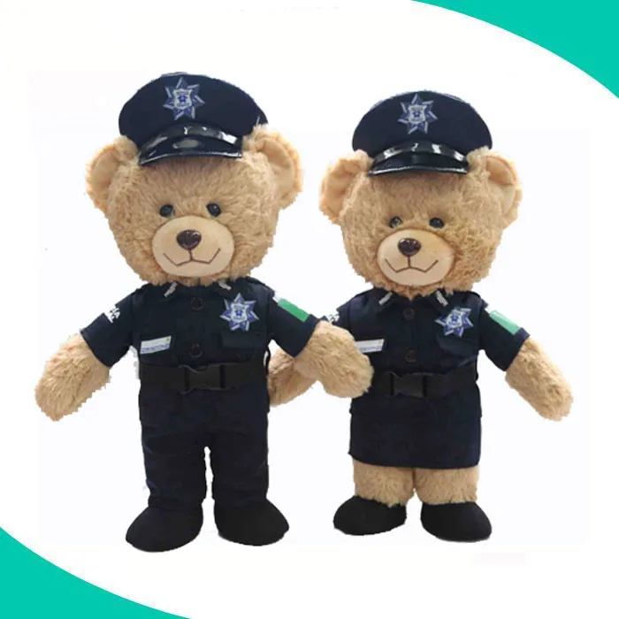 police teddy bear