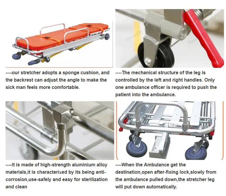 ambulance stretcher lock