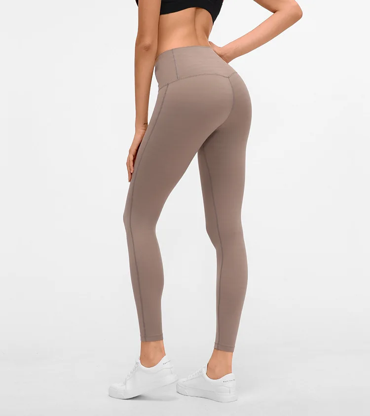 2020 Spring No Camel Toe Yoga Pants Leggings High Waist Anti Cellulite