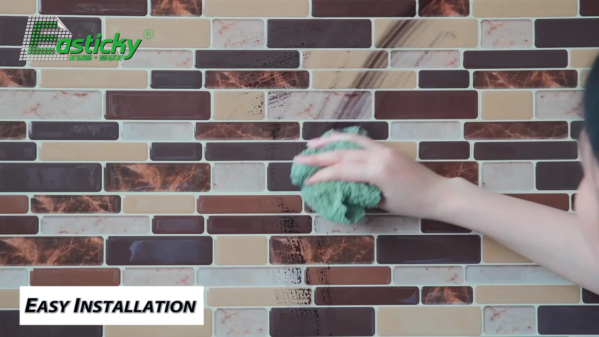 Diy Kitchen Backsplash Wallpaper Removable 3d Wall Sticker Peel And