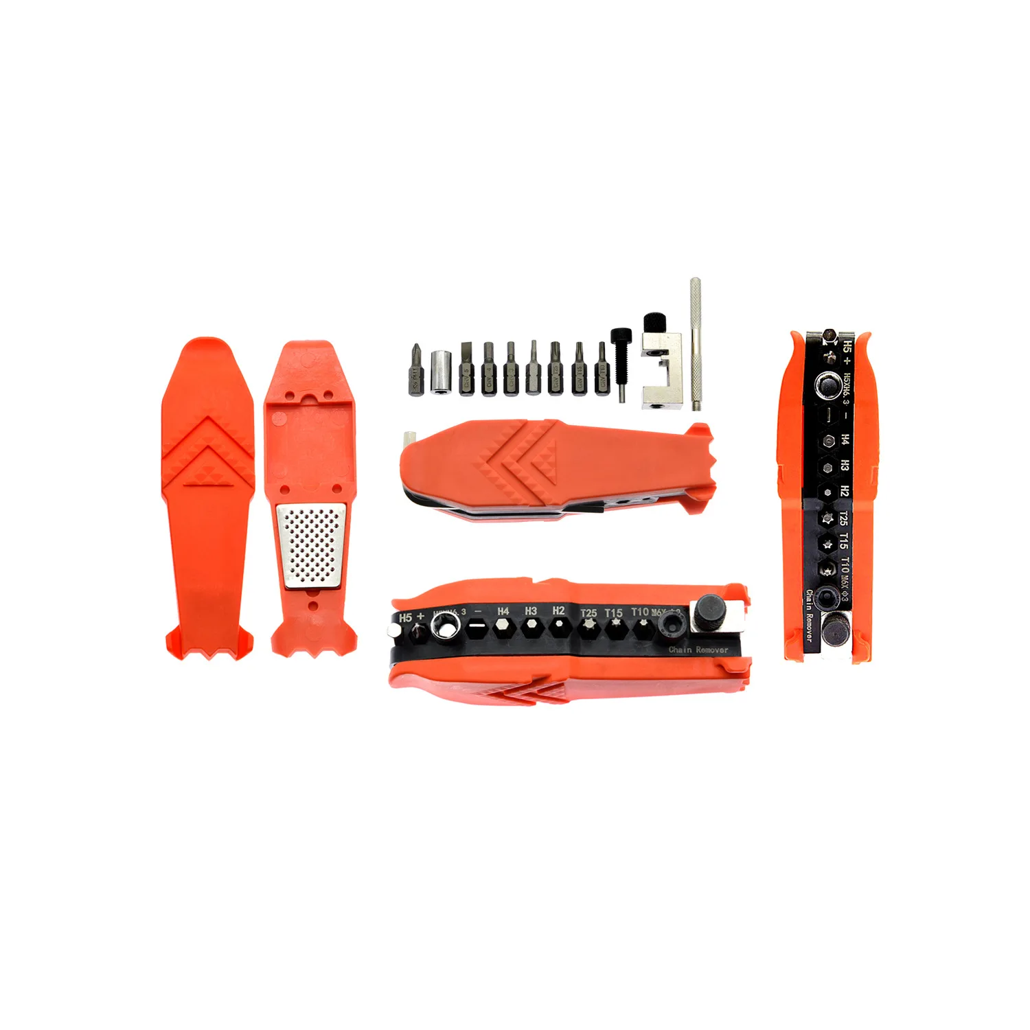 Bicycle Repair Kit Repair Tool Tire Patch Pry Bar File Inflator