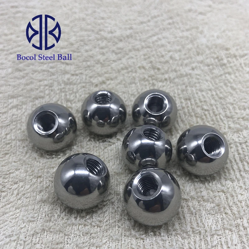 High Quality Solid Stainless Steel Ball With Thread Hole Buy High