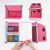 Diary notepad multifunctional writing business notebook bag document file