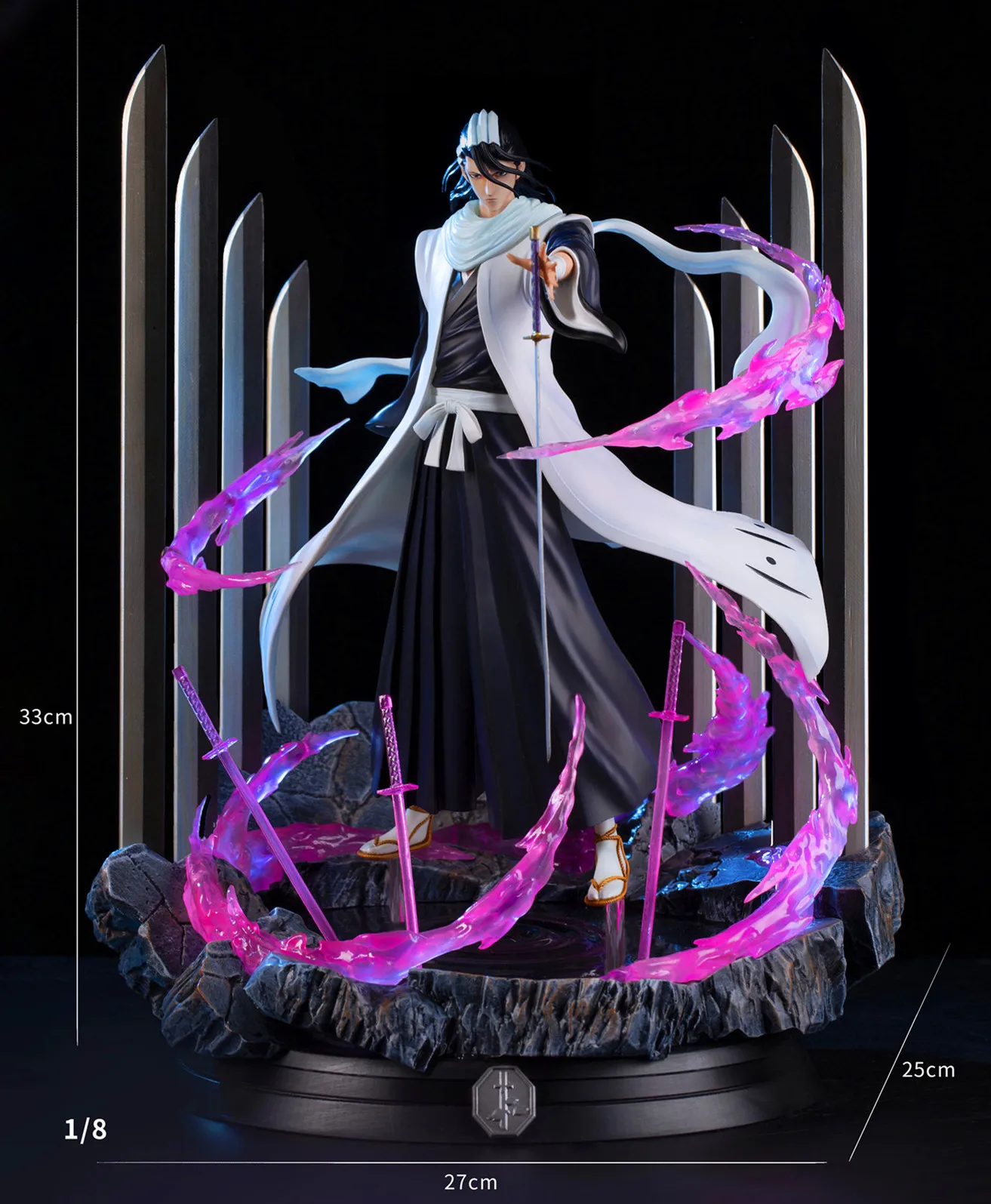 Bleach Gk Jz Kuchiki Byakuya 18 Action Figure For Collection Buy