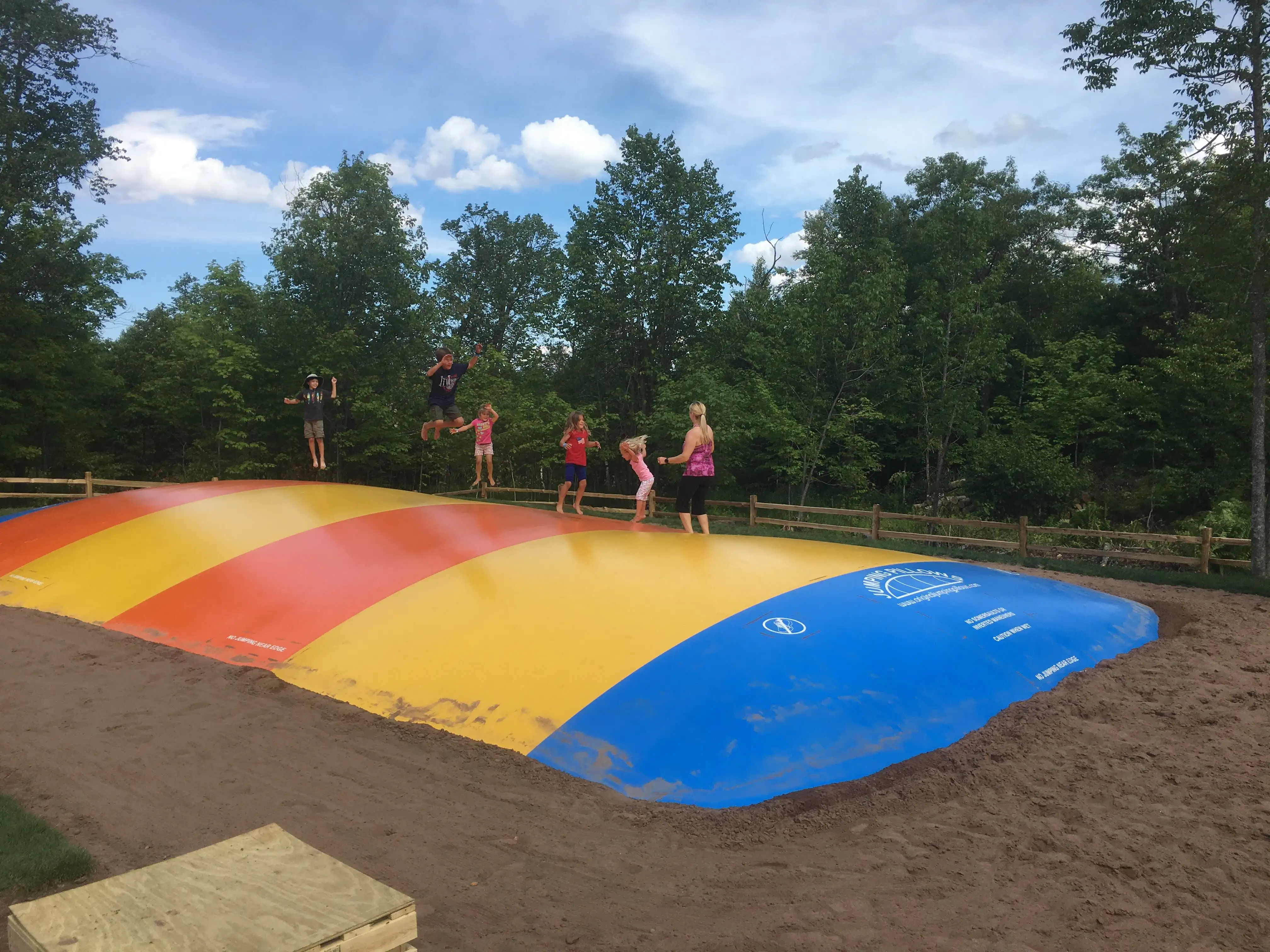 The Jumping Pillow Inflatable Jumping Park Inflatable Jumping Pillow