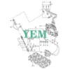 3TNV76 JOINT OVER FLOW 119515-59580 For Yanmar 3TNV76-NBK Engine