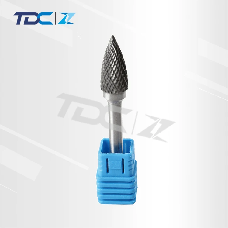 Good raw material long hand shank tungsten carbide rotary files with standard export package